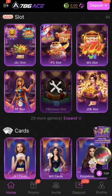 786 Ace Game