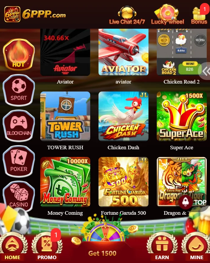 6PPP Game rewards