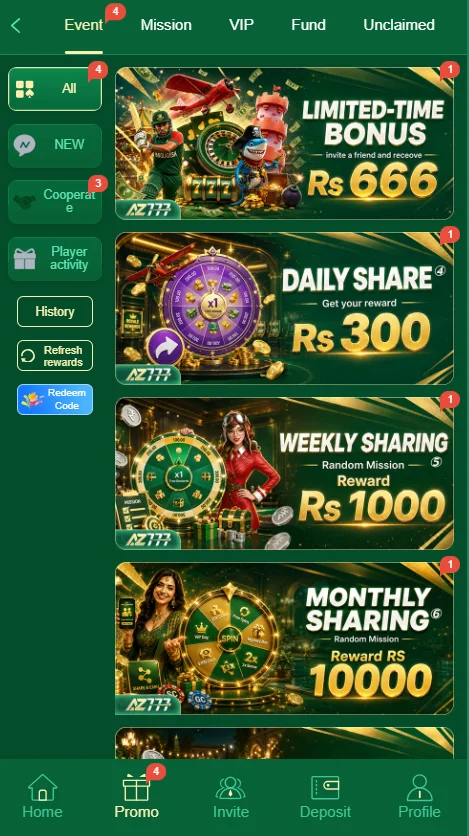 AZ777 Game rewards