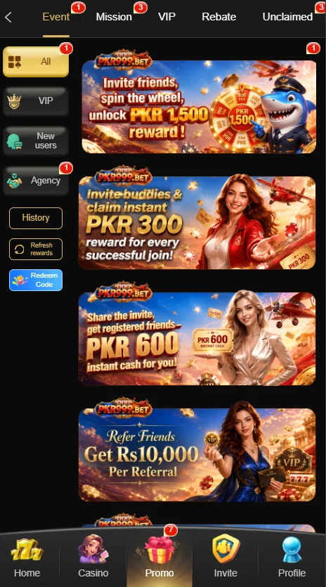 PKR999 Game Rewards