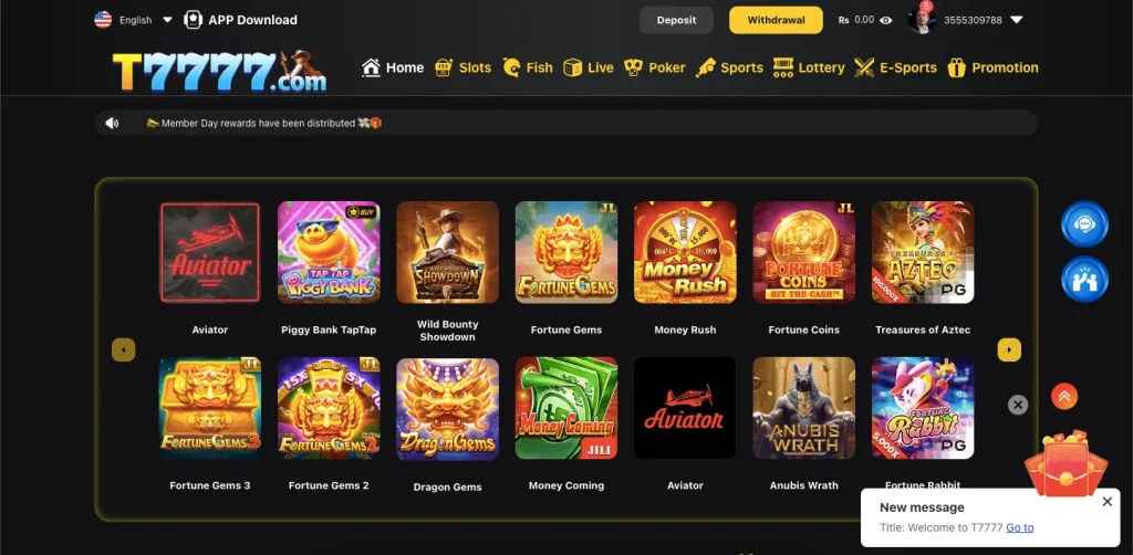 T7777 Game