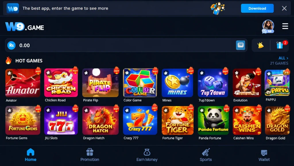 W9 Game