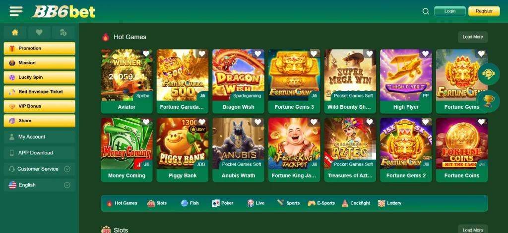 BB6 BET Game